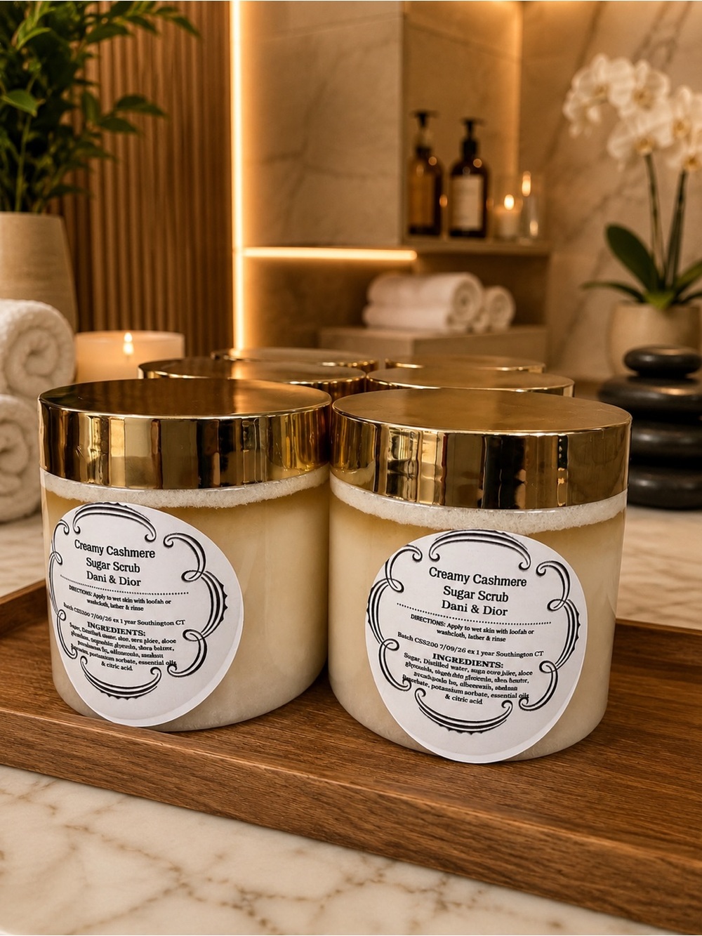 Creamy Cashmere Sugar Scrub 8oz